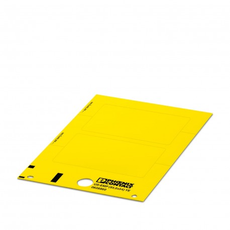 US-EMP (85,6X54) YE CUS - US-EMP (85,6X54) YE CUS 0830059 PHOENIX CONTACT Snap-in markers