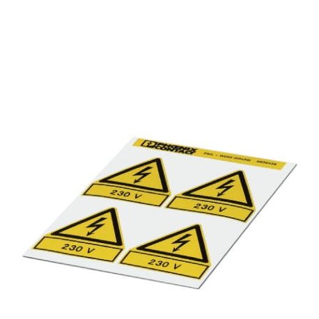 PML-W202 (50X50) - PML-W202 (50X50) 0830438 PHOENIX CONTACT Warning label