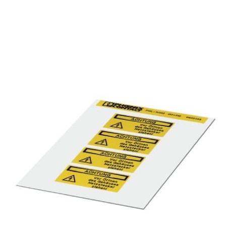 PML-W302 (52X26) - PML-W302 (52X26) 0830465 PHOENIX CONTACT Warning label