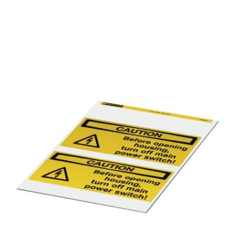 PML-W305 (105X52) - PML-W305 (105X52) 0830479 PHOENIX CONTACT Warning label