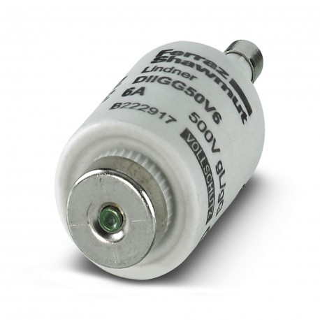 S-II- 6 A/500 V - S-II- 6 A/500 V 0913621 PHOENIX CONTACT Fuse insert