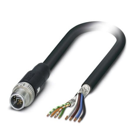 VS-M12MS-94H-HYB/15,0 SCO - VS-M12MS-94H-HYB/15,0 SCO 1402446 PHOENIX CONTACT Hybrid cable