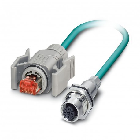VS-M12FSBP-IP67-93E-LI/2,0 - VS-M12FSBP-IP67-93E-LI/2,0 1406247 PHOENIX CONTACT Network cable