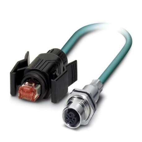 VS-M12FSBP-IP67/B-93E-LI/2,0 - VS-M12FSBP-IP67/B-93E-LI/2,0 1406399 PHOENIX CONTACT Network cable