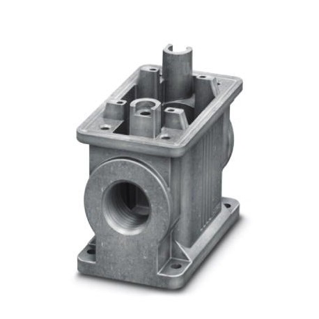 HC-ADV-B06-SHFH-2STM25-EEE - HC-ADV-B06-SHFH-2STM25-EEE 1408656 PHOENIX CONTACT HEAVYCON ADVANCE B6 box mounting base, for M6 screw locki..