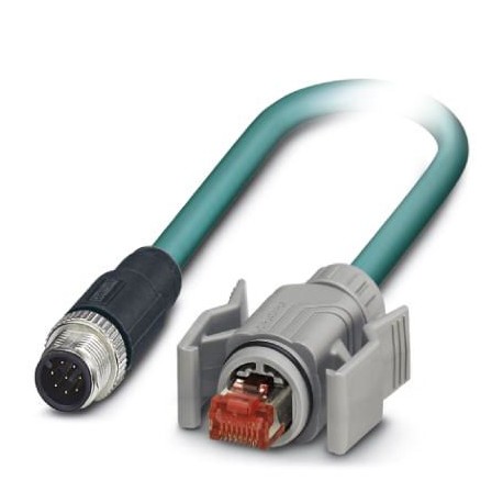VS-M12MS-IP67-94B-LI/5,0 - VS-M12MS-IP67-94B-LI/5,0 1412202 PHOENIX CONTACT Network cable