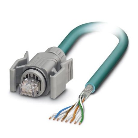 VS-IP67-OE-94C-LI/2,0 - VS-IP67-OE-94C-LI/2,0 1412671 PHOENIX CONTACT Assembled Ethernet cable, shielded, 4-pair, AWG 26 flexible ca..