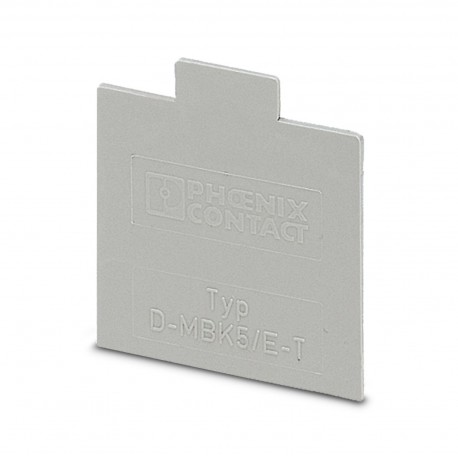 D-MBK 5/E-T - D-MBK 5/E-T 1413706 PHOENIX CONTACT End cover