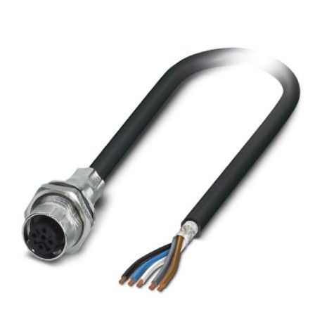 SACCBP-FS-5CON-M16/2,0-PUR SCO - SACCBP-FS-5CON-M16/2,0-PUR SCO 1419331 PHOENIX CONTACT Flush-type connector