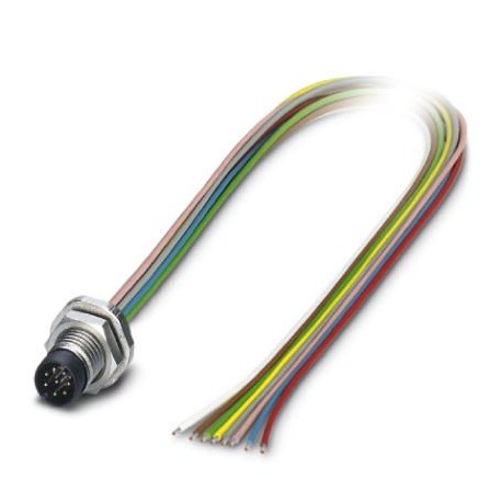 SACC-DSI-M8MS-8CON-M8/0,5 - SACC-DSI-M8MS-8CON-M8/0,5 1424230 PHOENIX CONTACT Flush-type connector