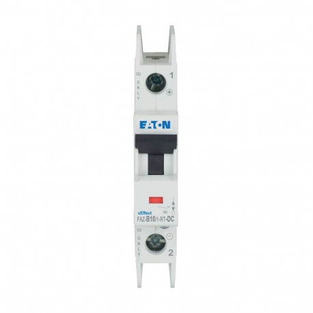 FAZ-B10/1-RT-DC - FAZ-B10/1-RT-DC 305919 Y7-305919 EATON ELECTRIC Int. Circuit Breaker FAZ, 10A, 1P, B-Curve, for DC Terminal ..