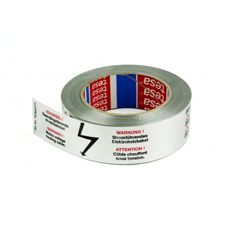 19805076 - 19805076 DANFOSS HEATING Tape aluminium 38mmx50m 2colour print