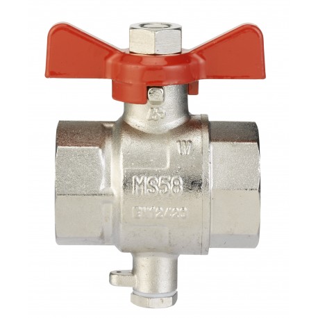 187F0591 - 187F0591 DANFOSS HEATING Ball valve DN25 1" for direct sensor