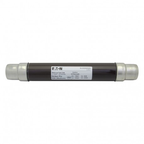 12TDLEJ63 - 12TDLEJ63 EATON ELECTRIC Fuse-link, medium voltage, 63 A, AC 12 kV, 2", 51 x 292 mm, back-up, DIN, with stri..
