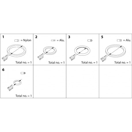148B6050 - 148B6050 DANFOSS REFRIGERATION Inspection kit for SVL DN 6-10