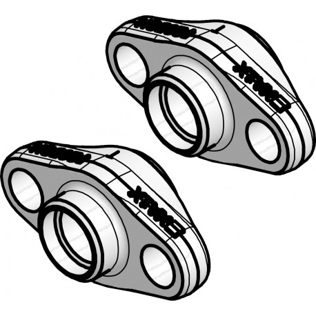 192H3045 - 192H3045 DANFOSS REFRIGERATION WELDED FLANGE SET STAINLESS STEEL