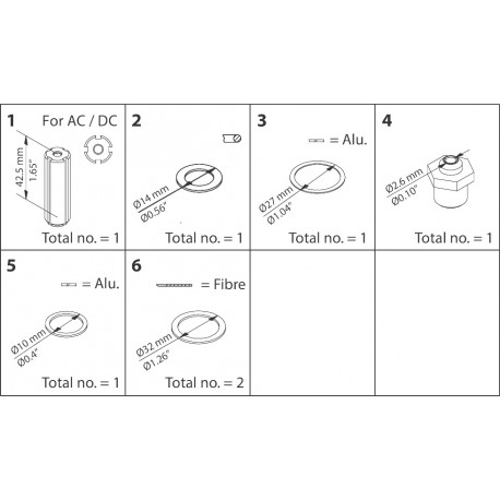 032F2329 - 032F2329 DANFOSS REFRIGERATION Repair kit, EVRA / EVRS 3