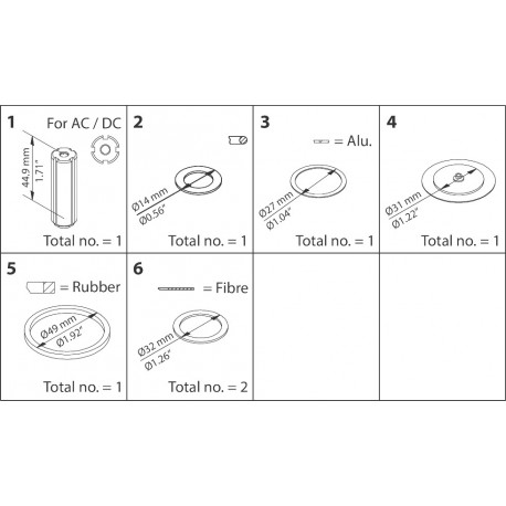 032F2331 - 032F2331 DANFOSS REFRIGERATION Repair kit, EVRA / EVRS 15
