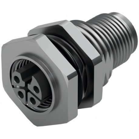 7000-P4915-0000000 - 7000-P4915-0000000 MURRELEKTRONIK M12 POWER PANEL FEED THROUGH 4-pole L-CODED