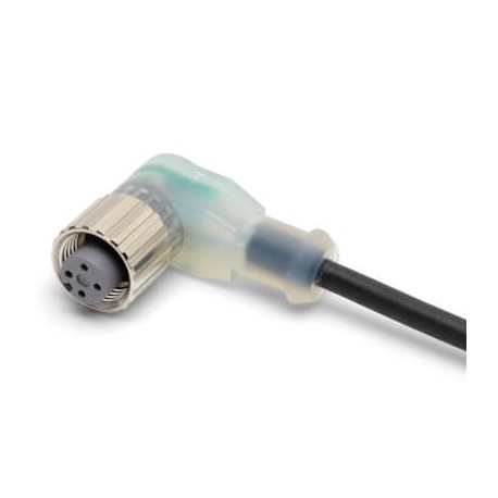 XS2F-M12PVC4A5MPLED - XS2F-M12PVC4A5MPLED XS2F0731G 378104 OMRON M12 PVC with cable Benched 4 wires 5m uL LED PNP