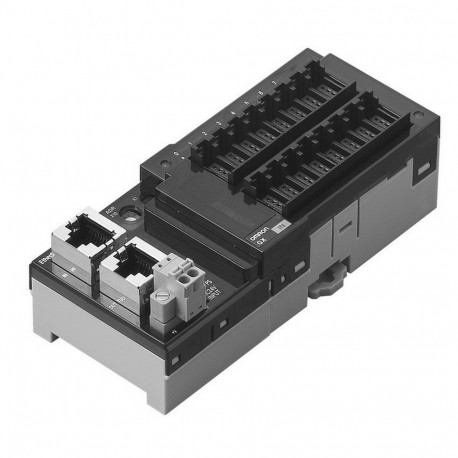 GX-MD1618 - GX-MD1618 GX 5003M 379005 OMRON EtherCAT Digital I/O Unit, 8 Inputs + 8 Outputs, NPN, e-CON Connectors (Not ..