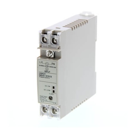 S8VS-01512 - S8VS-01512 S8VS0157H 324268 OMRON 15W / 12V / 1.2A 22.5mm DIN Rail