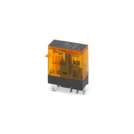 REL-FO/L-24DC/1X21 - REL-FO/L-24DC/1X21 1308188 PHOENIX CONTACT Plug-in miniature relay, FASTON connection, 1 switch, status indi..