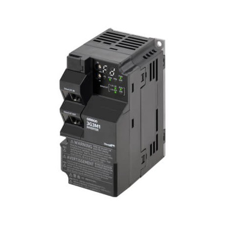3G3M1-AB007-ECT - 3G3M1-AB007-ECT 3G3M9460G 3G3M1AB007ECT OMRON M1 AC Drive, 0.7/1.1 kW (HD/ND), 5.0/6.0 A (HD/ND), 200 VAC, 1..