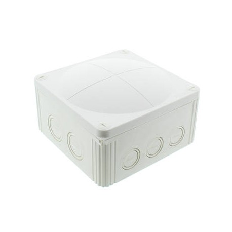 COMBI 1010/5/W - COMBI 1010/5/W 10062211 WISKA Conex box. pre-cut M20, M25 and M32, + 5P strip, white RAL 9001, IP66/67 140x1..