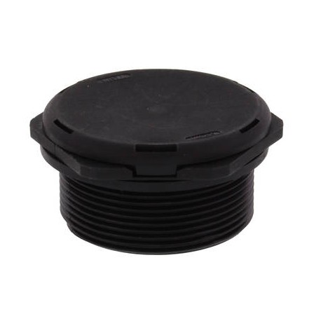 EVPS-L 40/B - EVPS-L 40/B 10106598 WISKA VentPLUG black compensating cap RAL 9005, IP69K, long thread M40