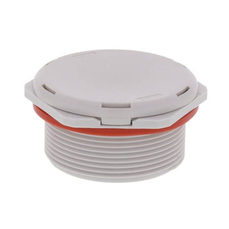 EVPS-L 40/GL HF - EVPS-L 40/GL HF 10106618 WISKA VentPLUG High Flow black RAL 7035, IP69K compensating stopper, M40 long thread