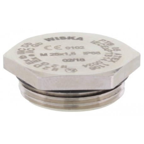 EX-EMVS 16 - EX-EMVS 16 10065332 WISKA Hexagonal blind plug. metal "ATEX" IP68, thread M16