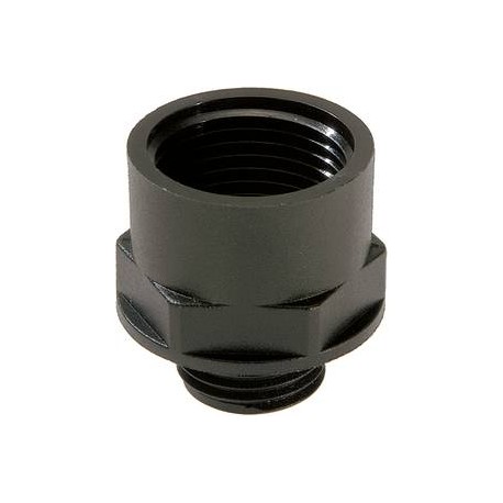 EX-KRM 16/12 - EX-KRM 16/12 10064720 WISKA Hexagonal reduction. Black PA "ATEX" IP66, thread ext. M16 threaded int. M12
