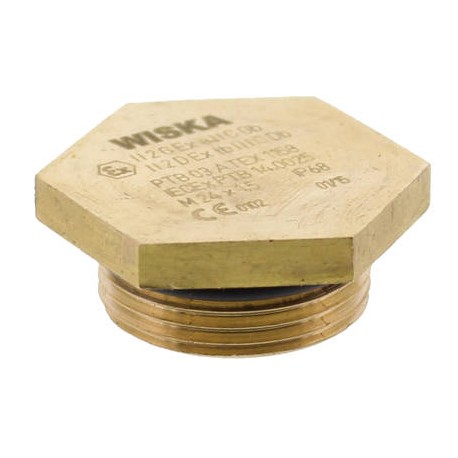 EX-VSM 30 - EX-VSM 30 10030204 WISKA Hexagonal blind plug. metal "ATEX" DIN 89284, IP54 thread M30