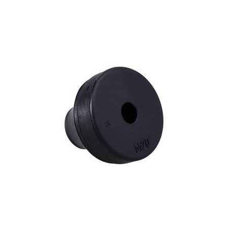 FD 16/B - FD 16/B 50062892 WISKA Conical wall pass, black RAL 9005, IP66/67 for DN16, range from 5 to 10mm.