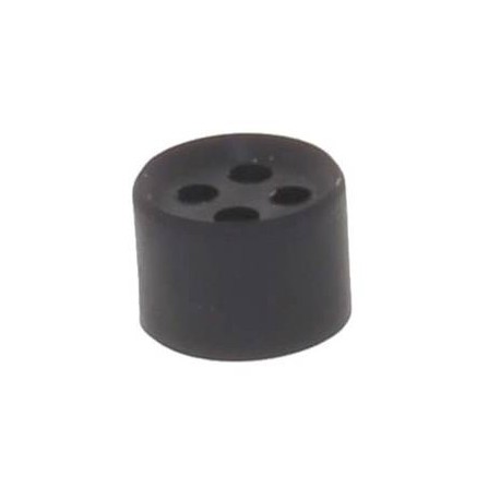 MFD 12/04/020 - MFD 12/04/020 10064392 WISKA IP66 multi-cable gasket for M12 press, 4 cables from 1.5mm to 2.0mm