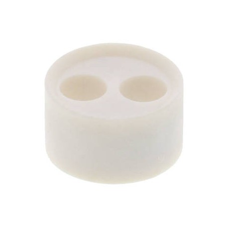 MFD 25/02/080 RW - MFD 25/02/080 RW 10105548 WISKA IP66 multi-cable gasket for M25 press, 2 cables from 6.0mm to 8.0mm, EN 45545