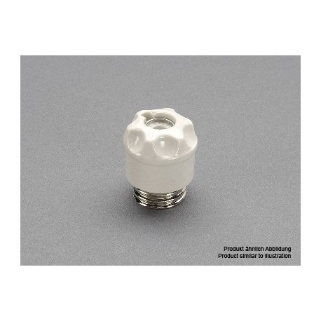 01098 - 01098 WÖHNER Screw cap. D, 500 V E 27 Porcelain