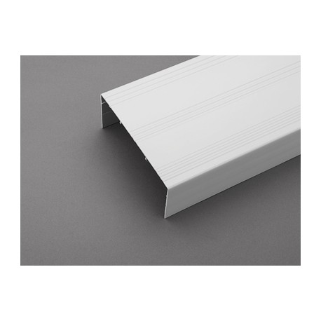 01314 - 01314 WÖHNER Profile front closure sist. 60 mm Compact, L-700mm, should be used with art. 01317