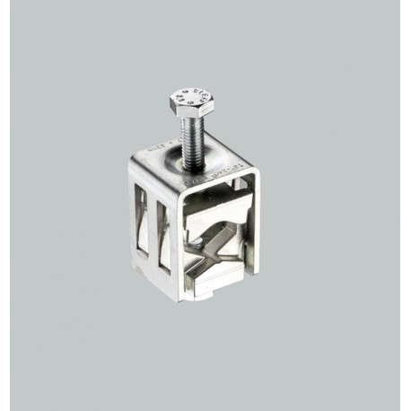 01429 - 01429 WÖHNER FIBUS terminal, for Cu and Al cables from 6 to 240mm2, fixed to bars with M10 screw