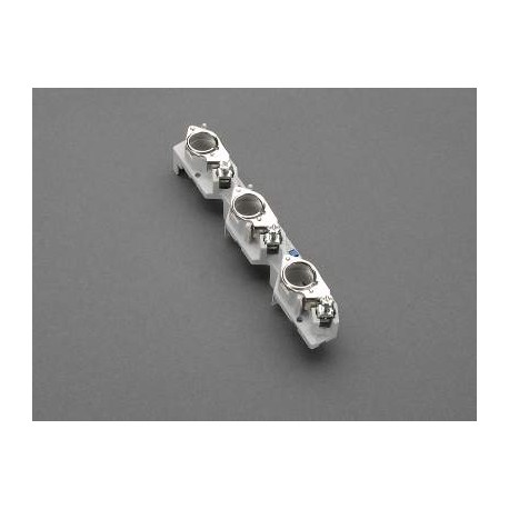 01647 - 01647 WÖHNER Base fuses D0, E18/63A/400V Bar mount 5/10mm