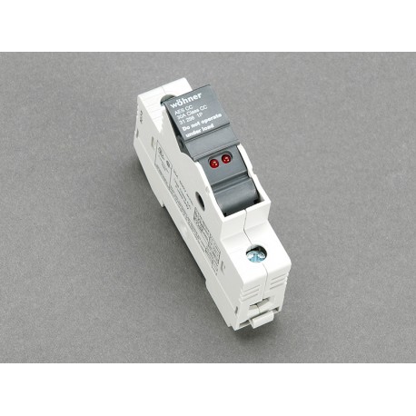 31298 - 31298 WÖHNER Class CC 1p, 30A / 600V fuse holder with indicator light