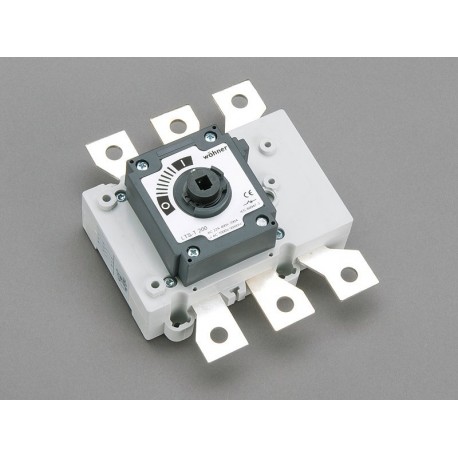 33428 - 33428 WÖHNER CAPUS Panel, 3P load cut switch without lever, 200A, M10 screw