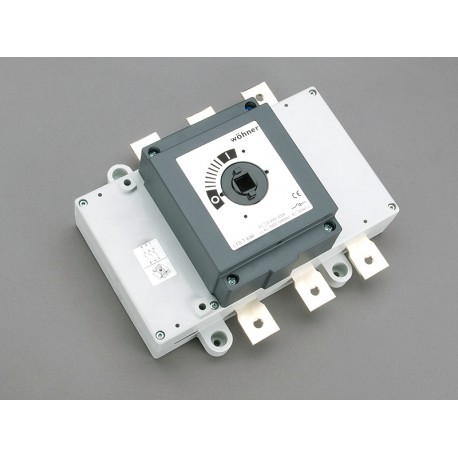 33432 - 33432 WÖHNER CAPUS Panel, 3P load cut switch without lever, 630A, M10 screw