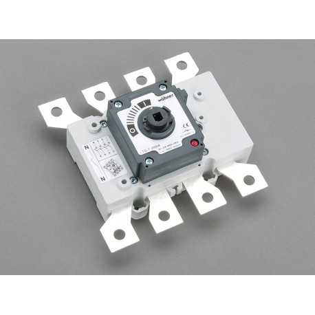 33444 - 33444 WÖHNER CAPUS Panel, 3P+N load cut switch without lever, 200A, M10 screw