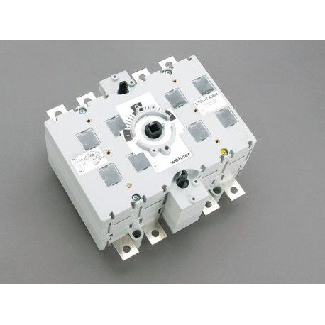 33469 - 33469 WÖHNER CAPUS Panel, 3P+N load cut switch without lever, 400A, M10 screw