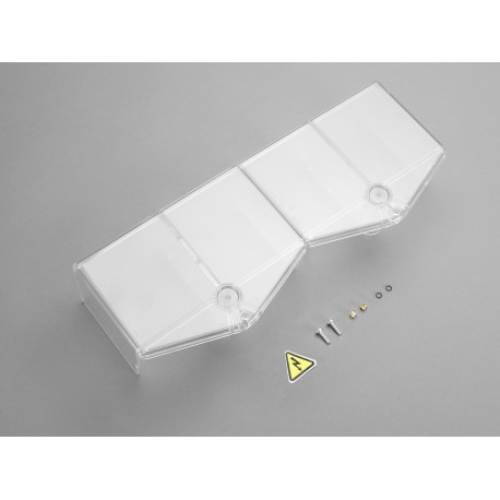 33942 - 33942 WÖHNER CAPUS Panel switch terminal cover, for ref. 33435, 33436 and 33451