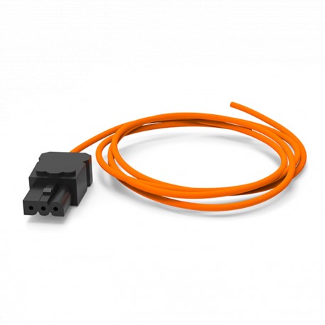 ELC3005PO - ELC3005PO ELDON Connection Cable, Orange, Includes power cord, female, Orange 3.0 m 5pcs. Pack of 5 units.