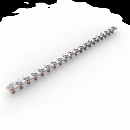 NSM2000 - NSM2000 ELDON Neutral/bar land 2000x12x3 Bar, with 133 Terminals pre-assembled