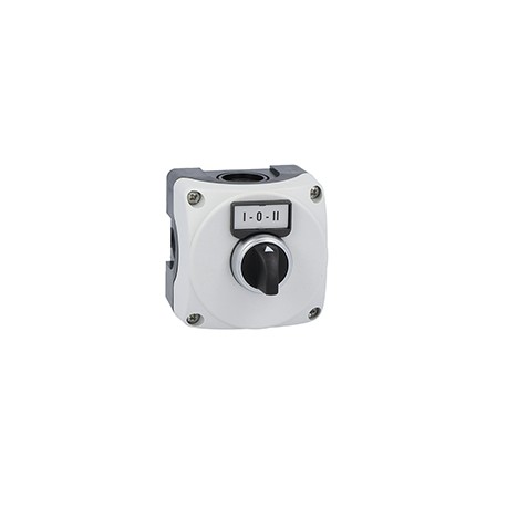 LPZP1B8303 - LPZP1B8303 LOVATO Grey keypad with LPCS130 Selector with "I-0-II" plate